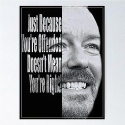 Ricky Gervais - あなたは間違ったポスターです