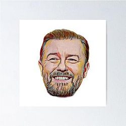 Ricky Gervais Poster
