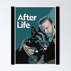 Ricky Gervais Afterlife Poster