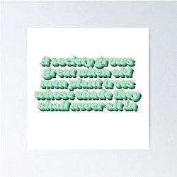 Ricky Gervais Afterlife Quote Poster