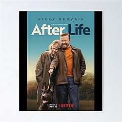 Ricky Gervais Afterlife Poster