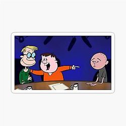 The Ricky Gervais XFM Sticker