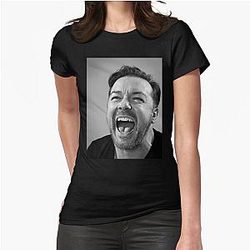 Ricky Gervais Laugh T-Shirt