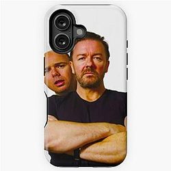 Karl Pilkington And Ricky Gervais iPhone Case