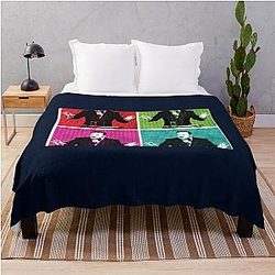 Ricky Gervais Cap Throw Blanket