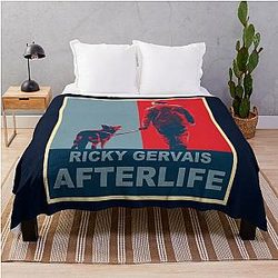 Ricky Gervais Afterlife Throw Blanket