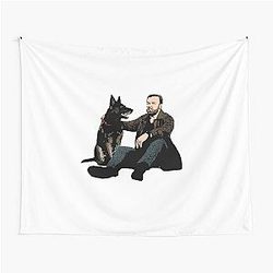 Ricky Gervais Afterlife Tapestry