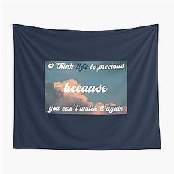 Ricky Gervais Afterlife Tapestry