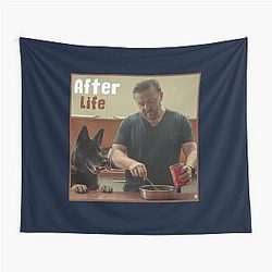 Ricky Gervais Nach dem Leben Tapestry