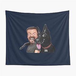 Ricky Gervais Afterlife Tapestry