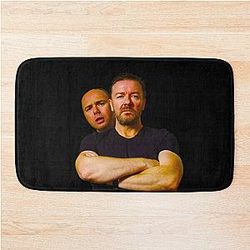 Karl Pilkington and Ricky Gervais Bath Mat