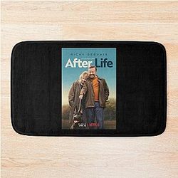 Ricky Gervais Afterlife Poster Bath Mat