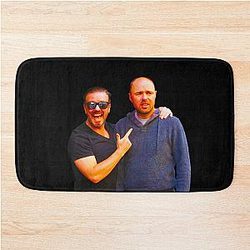 Karl Pilkington and Ricky Gervais Bath Mat