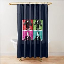 Ricky Gervais Cap Shower Curtain