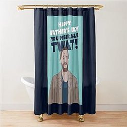 Ricky Gervais Afterlife Shower Curtain