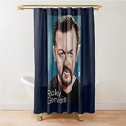 Ricky Gervais Afterlife Shower Curtain