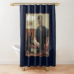 Ricky Gervais Afterlife Shower Curtain