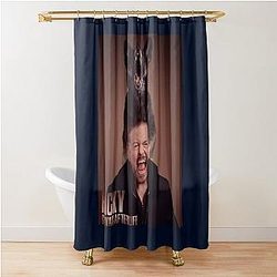 Ricky Gervais Afterlife Friend Shower Curtain