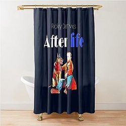 Ricky Gervais Afterlife Shower Curtain