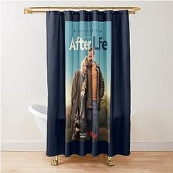Ricky Gervais Afterlife Shower Curtain