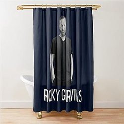 Ricky Gervais Afterlife Shower Curtain