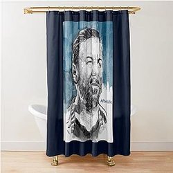 Ricky Gervais Afterlife Cap Shower Curtain