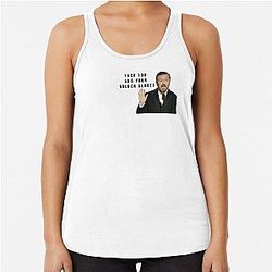 Ricky Gervais Golden Globe Racerback Tank Top