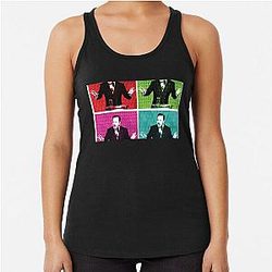 Ricky Gervais C Racerback Tank Top