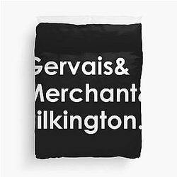 The Ricky Gervais Show - Gervais and Merchant and Pilkington Duvet Cover