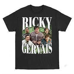 Green Lightning Retro Bootleg LA 2005 Ricky Gervais T-Shirts