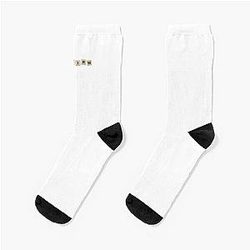 Ricky Gervais Karl Pilkington Squirm XFM Scrabble Socks
