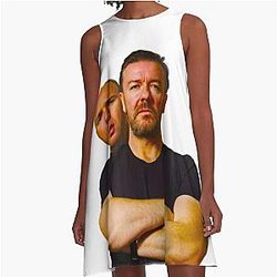Karl Pilkington and Ricky Gervais A-line Dress