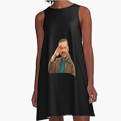 Ricky Gervais Afterlife A-Line Dress