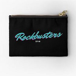 Ricky Gervais Show Karl Pilkington XFM Rockbusters Black Variant Zipper Pouch