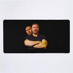 Karl Pilkington and Ricky Gervais Desk Mat