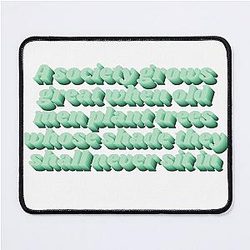 Ricky Gervais Afterlife Quote Mouse Pad