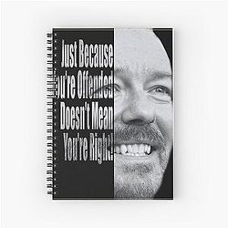 Ricky Gervais You're Wrong Notebook