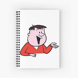Ricky Gervais from The Ricky Gervais Show Notebook