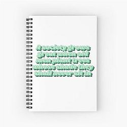 Ricky Gervais Afterlife Spiral Notebook
