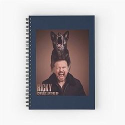 Ricky Gervais Afterlife Friend Spiral Notebook