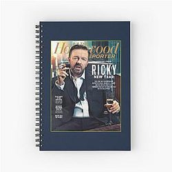 Ricky Gervais Afterlife Spiral Notebook
