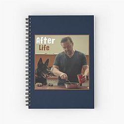 Ricky Gervais Afterlife Spiral Notebook