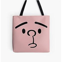 Karl Pilkington Face Head Colour Variant from The Ricky Gervais Show on XFM All Over Print Tote Bag