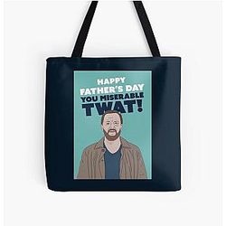 Ricky Gervais Afterlife All Over Print Tote Bag