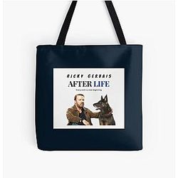 Ricky Gervais Afterlife Mouse Pad Tote Bag