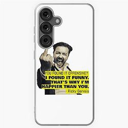 Ricky Gervais You Found It Offensive I Found It Funny Samsung Galaxy Soft Case