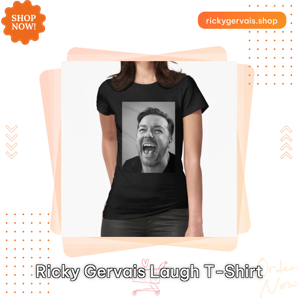 Ricky Gervais Laugh T-Shirt