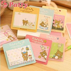 10 pcs/Lot Rilakkuma Memo pad Post Sticky Notes