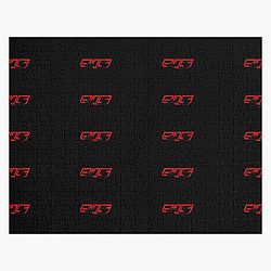 Red Rina Sawayama Logo Merch Jigsaw Puzzle RB0211