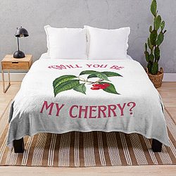 Rina Sawayama Cherry Throw Blanket RB0211